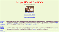 Desktop Screenshot of marplerifleandpistolclub.org.uk